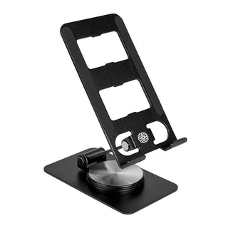 Suporte Para Celular Zinnia Lotus, Preto, ZNO-LTUS-AL01 em Oferta na Shopee