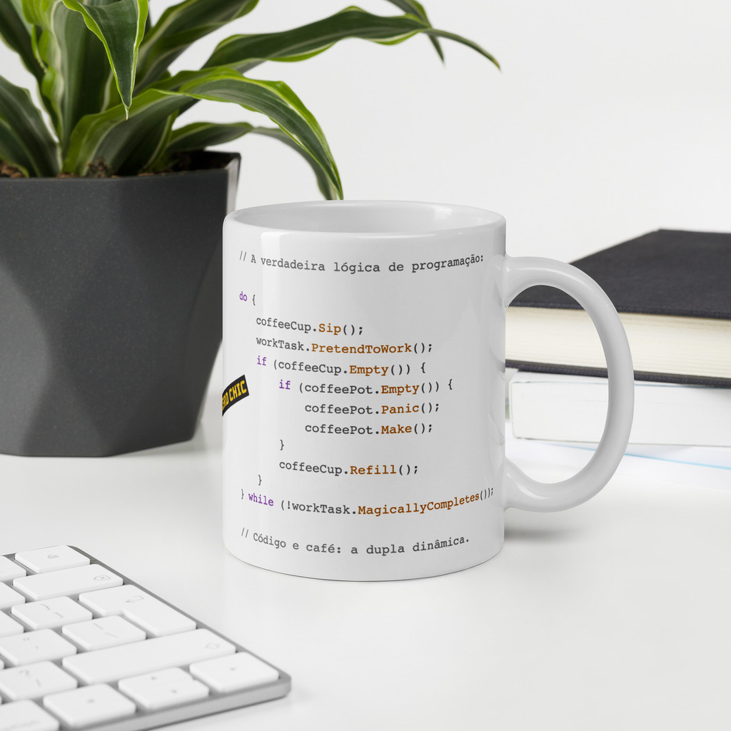 Caneca ciência da computação - Presente Nerd programador C++ | Shopee ...