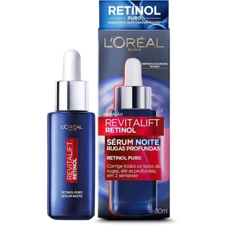 L'Oréal Paris Sérum Retinol Noturno Antirrugas Revitalift, 30ml