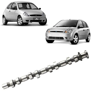 EIXO COMANDO ZETEC ROCAM 1.0 GASOLINA FIESTA 2002 A 2006 KA 1997 A 2007