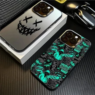 Capa Preta Estilo Quadriculada Para Samsung Galaxy A55 5G A34 A15 A04 A14 A05 A54 A35 A03 A24 A50 A30S A04E A53 A73 A52 A04S A12 A13 A23 A33 Revestimento Fosco Rígida IMD