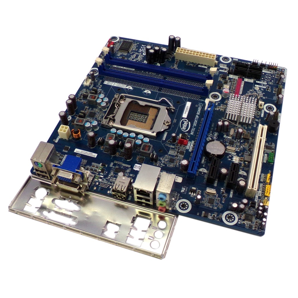 Placa mãe Intel DH55PJ lga 1156 ddr3 com espelho | Shopee Brasil