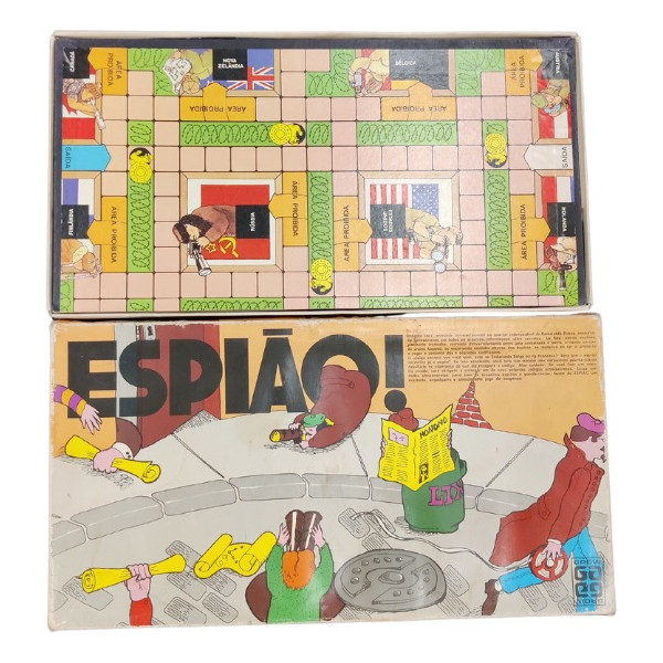 Jogo De Tabuleiro Espião Grow Completo Novo | Shopee Brasil