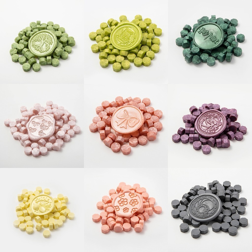 (Novas Cores) 100pcs Selo De Cera Octogonal Para Retro Stamp , Envelope , Wedding Invitations Cards