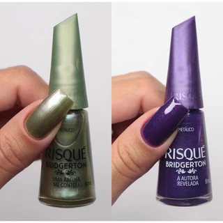Kit 2 Esmalte Bridgerton Uma Abelha me Contou e A Autora Revelada