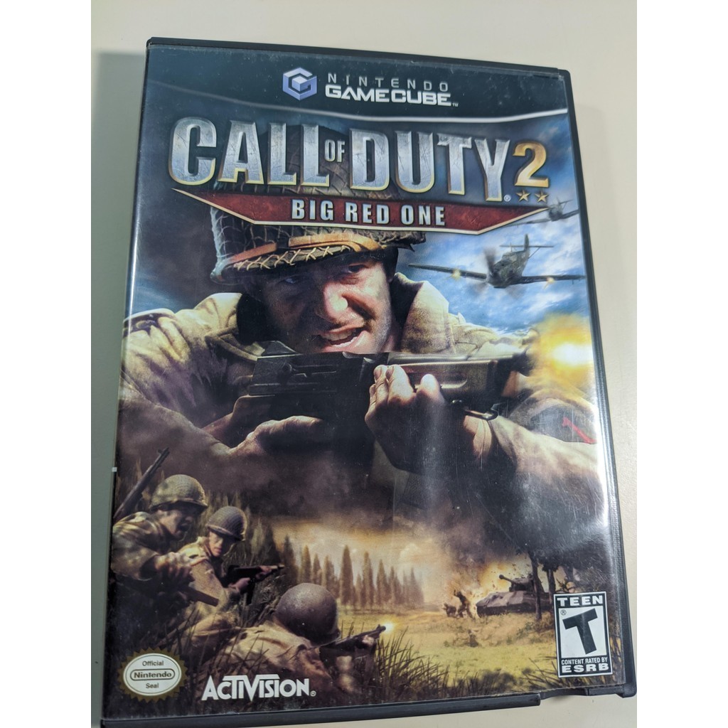 jogo call of duty 2 big red one game cube | Shopee Brasil