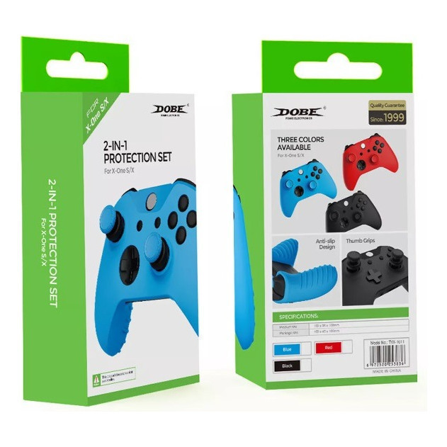 Capa Silicone 2 Grips Analógico Xbox One S/x Case Capinha