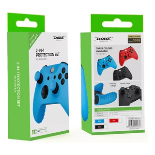 Capa Silicone 2 Grips Analógico Xbox One S/x Case Capinha