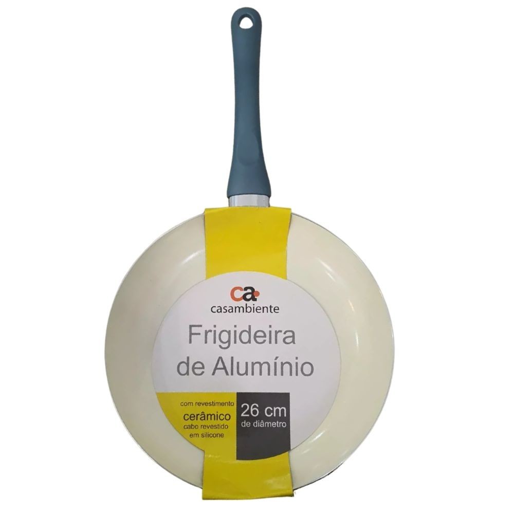 Panela Antiaderente Ceramica Avulsa Frigideira 26cm Cores