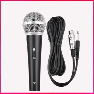 Microfone Profissional M58 cardióide com Cabo P10 5M
