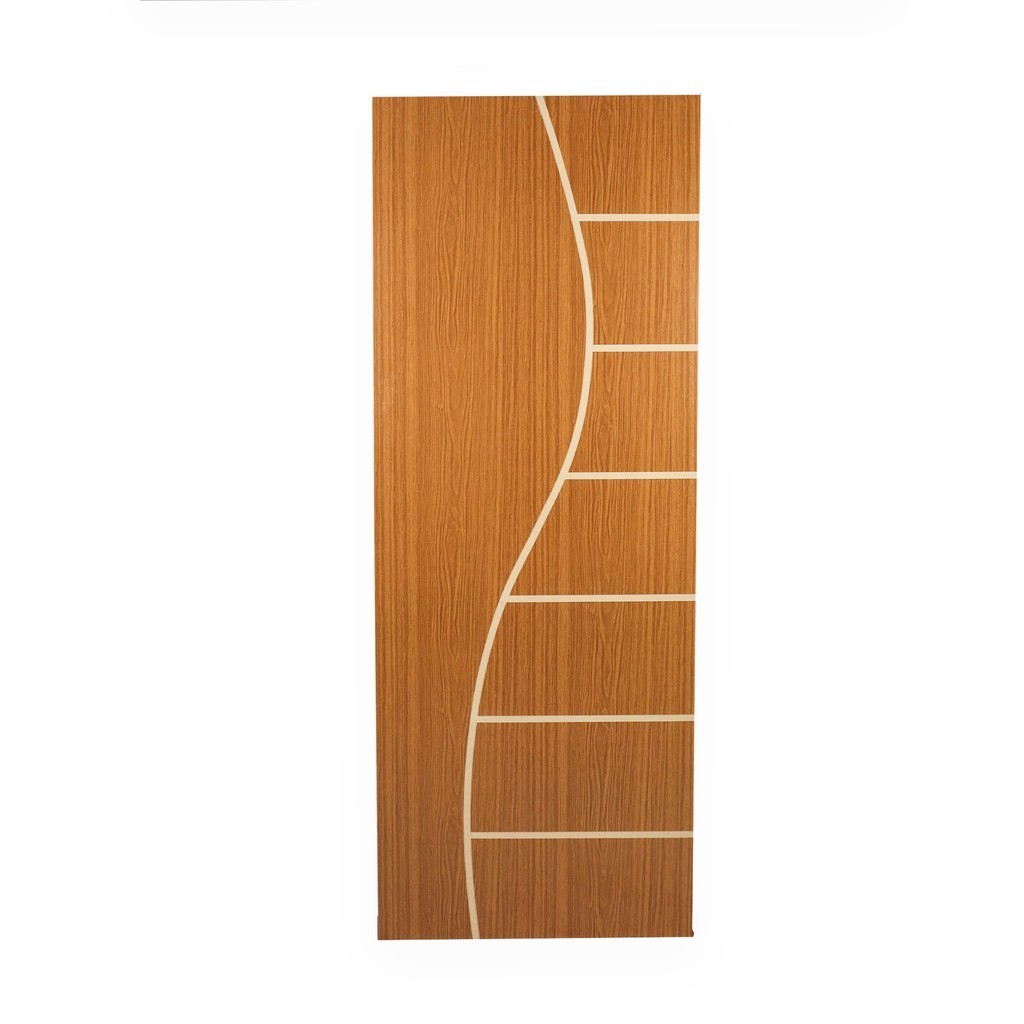 Folha de Porta Madeira Decorada 210x80cm Espessura 3,5cm Cantareira MGM