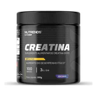 Creatina Monohidratada 300g - 100% Pura - Nutrends em Oferta na Shopee