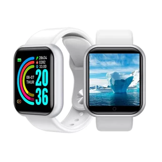 Smartwatch D20 relógio COLOCA FOTO na tela bluetooth com lembrete / chamada / monitor de frequência