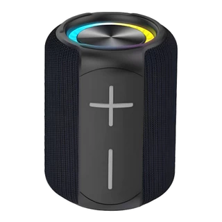 Caixa De Som Bluetooth Super Grave Original Com Led Rgb Ipx6 A Prova D'água