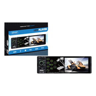 Som Automotivo MP5 KP-RA903 Tela 4.3" Bluetooth Aux C/ Comando Volante