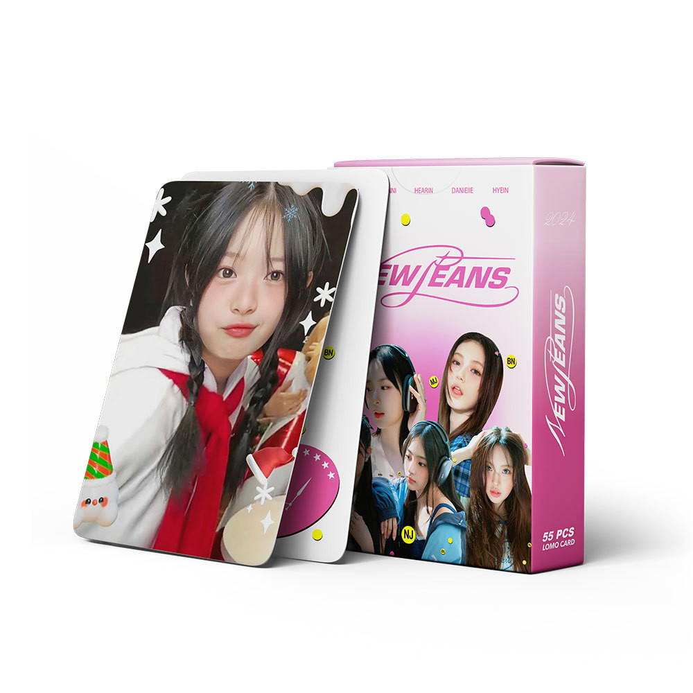 55pcs/box NJ Photocards How Sweet Album Bunnies Camp 2024