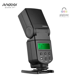 Andoer Universal Flash Speedlite GN40 Luz De Preenchimento Ajustável LED Na Câmera Com Suporte