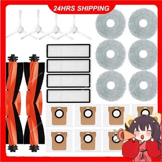 24PCS Peças De Reposição Para O Robô Xiaomi Vácuo X20 +/X20 Plus Escova Lateral Principal A Hepa Filtro Mop Saco De Pano