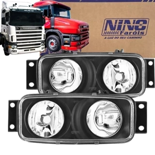 Farol Auxiliar para Scania 124 / 94 / 114 - 1998 a 2008 (1422991 / 1422992) em Oferta na Shopee
