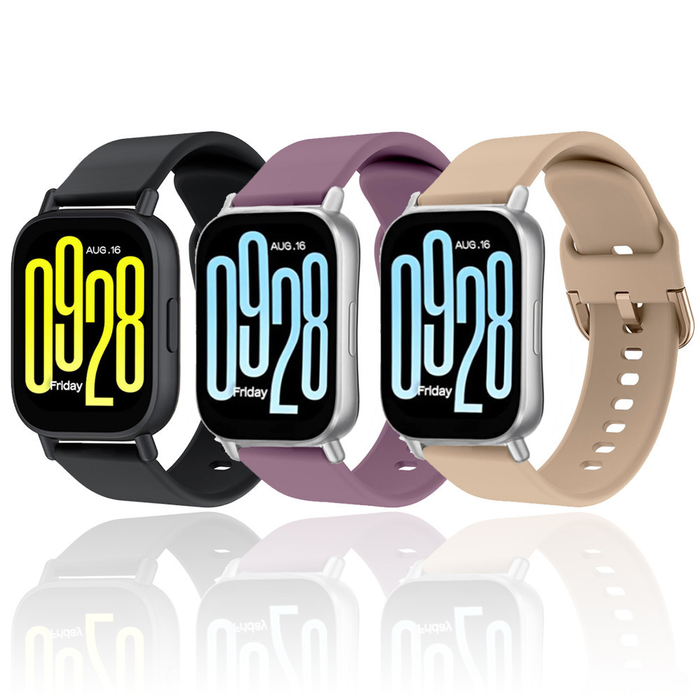 Pulseira 22mm de Silicone para Xiaomi Redmi Watch 5 Active / Redmi ...
