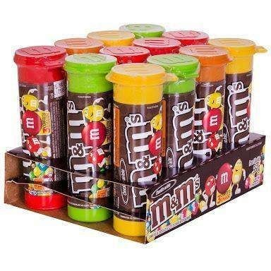 CHOCOLATE M&M'S TUBO C/12 UN