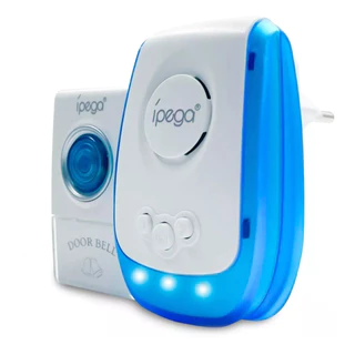 Ípega KP-CA320 Campainha sem Fio Longo Alcance Bivolt 38 Toques Prova Dágua