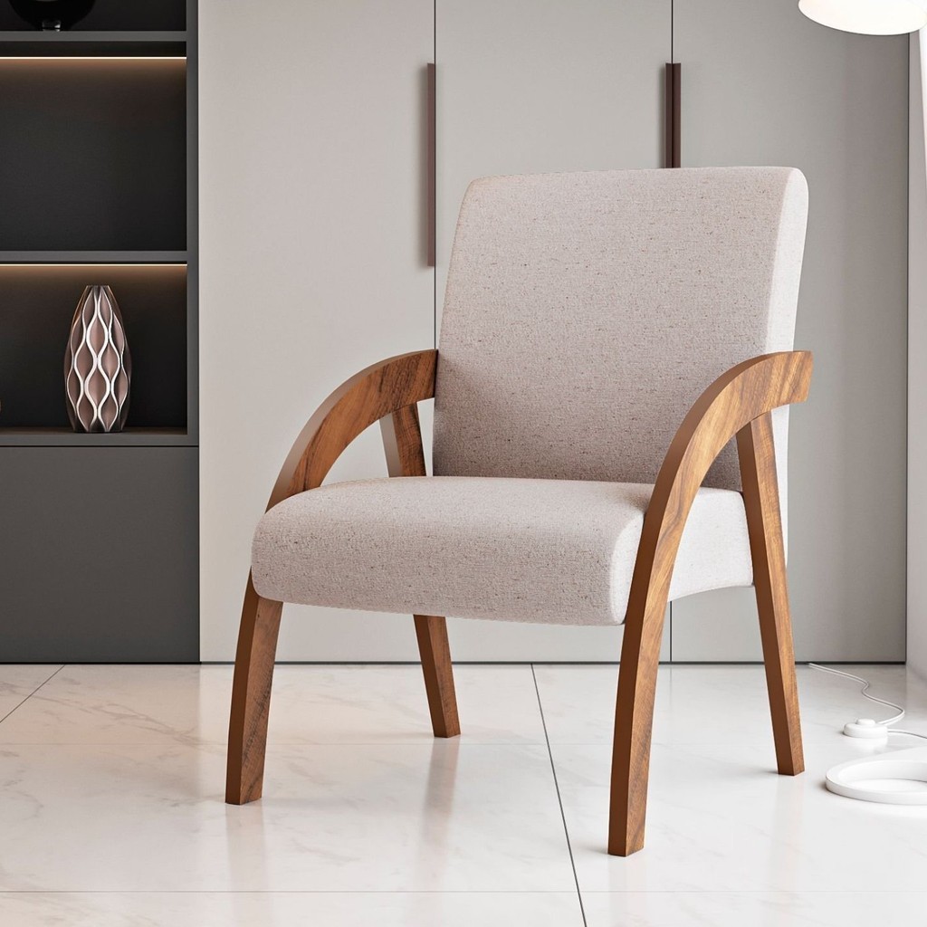 Poltrona Decorativa Duda Espresso Móveis