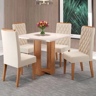 Mesa de Jantar 4 Lugares Charlotte