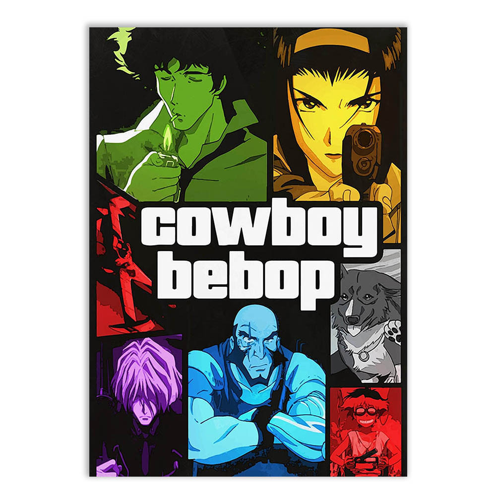 Placa Decorativa Cowboy Bebop Poster AnimQuadro | Shopee Brasil