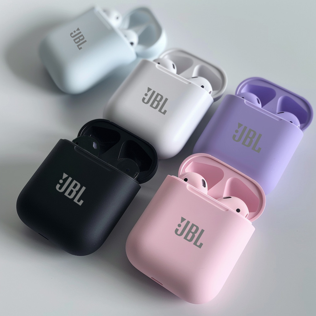 Fone De Ouvido Bluetooth Sem Fio Original JBL i12 Tws 5.0 Com Caixa De Carga Para iPhone Android