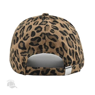 Nova cúpula chapéu leopardo impressão boné de beisebol ao ar livre Sun-Proof All-Match Ins Peaked Cap V4GE