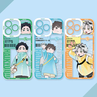 Desenho Animado Haikyuu Oikawa Tooru Sugawara Koushi Para Samsung Galaxy S24 S21 S22 S23 S30 Plus Ultra S23 FE Nota 20 Casing Angel Eyes TPU Capa À Prova De Choque