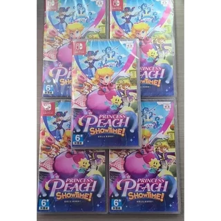 Princess Peach Showtime Nintendo Switch Jogo Mídia Física Novo