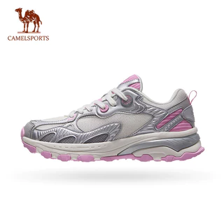 CAMEL SPORTS Jogging Shoes Versão Coração-Beating Dirty Pink Edição Limitada Malha Esportiva Retro Casual Respirável