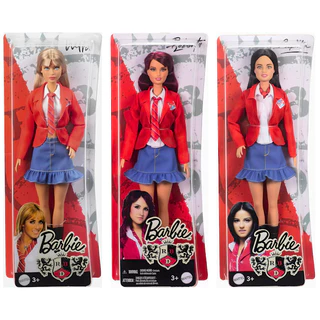 Barbie Coleção RBD Rebelde Bonecas Mia Lupita Roberta Mattel