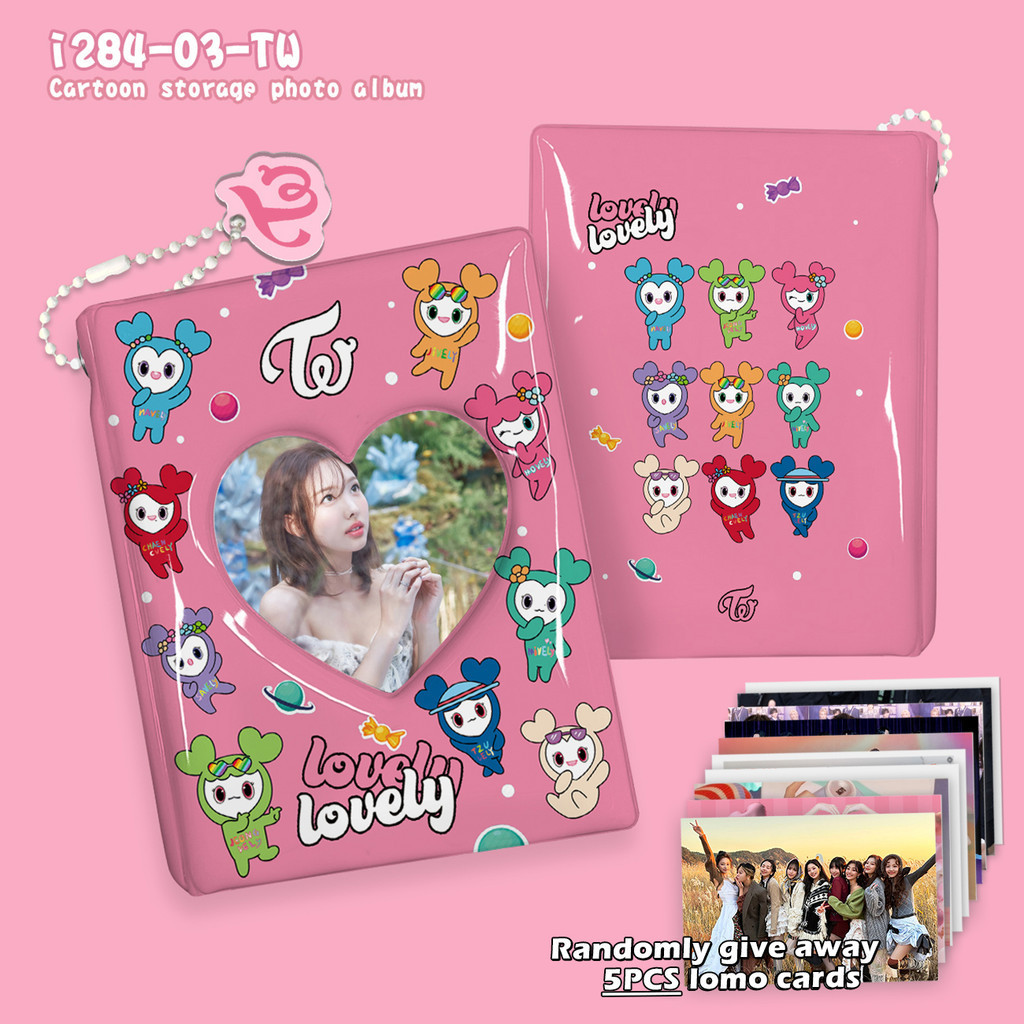KPOP BTS BLACKPINK TWICE Livro De Proteção De Cartões Pequenos