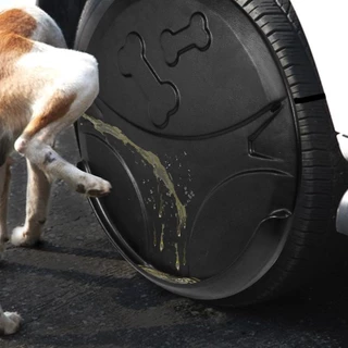 Kit Capa Protetora Roda Pneu Xixi Cachorro Aro 13 a18 Cocho 2 ou 4 Unidades