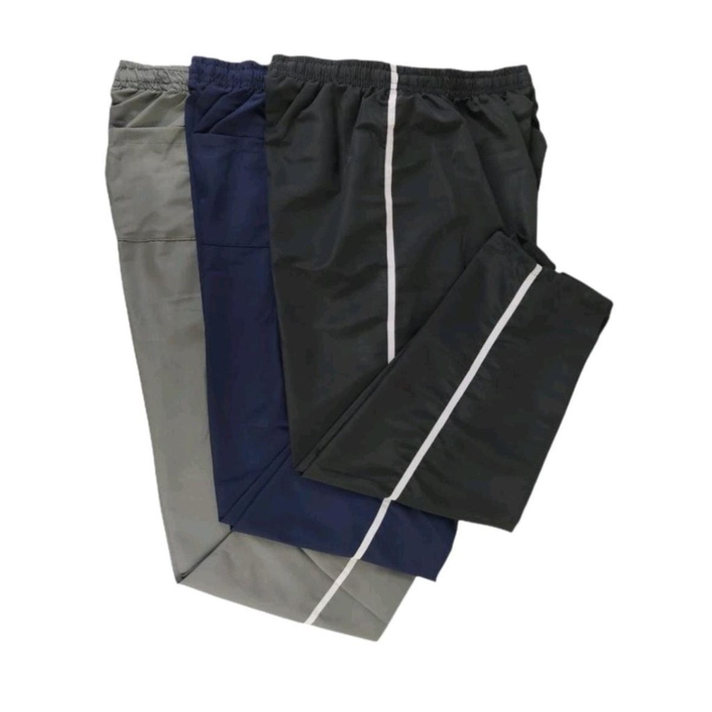 Kit Com 3 Calça Tactel Básica Masculina