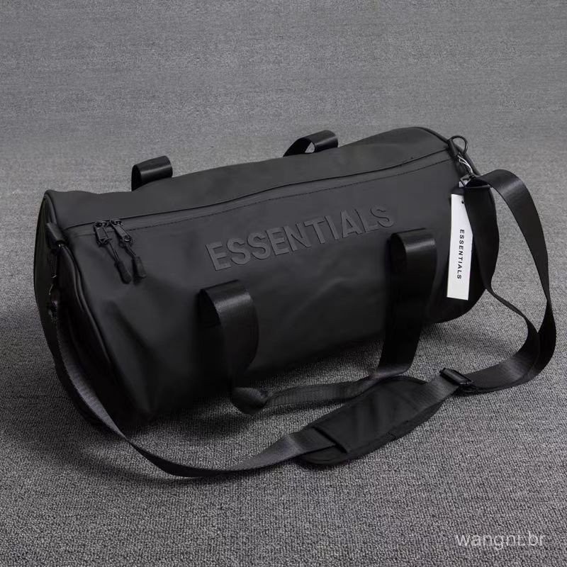 Tendências unissex ESSENTIALS bolsa de viagem grande bolsa FOG bolsa de bagagem impermeável, seca e úmida, separada bolsa de ginástica esportiva 7JZQ