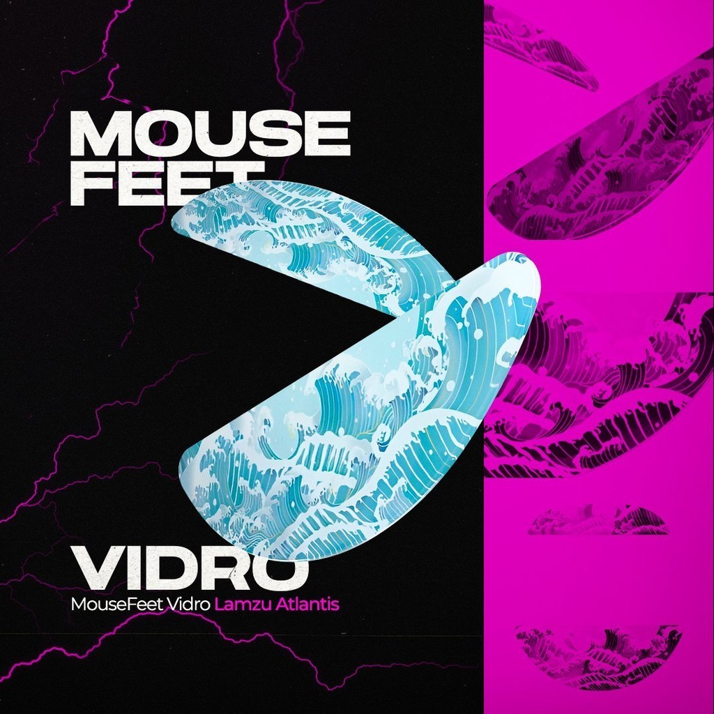 MOUSE-FEET VIDRO para LAMZU ATLANTIS