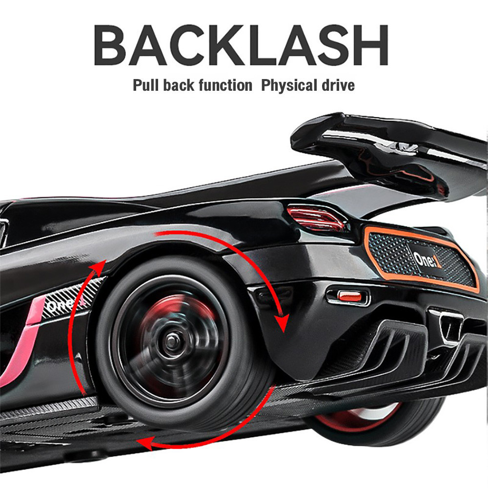 KLT 1 : 32 Koenigsegg One : 1 Supercar Metal Alloy Toys Car Modelo
