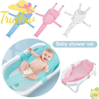 TRUTHW Almofada De Banho Para Bebês Recém-Nascidos , Ajustável Em Forma De Cruz Flutuante Banheira Crianças