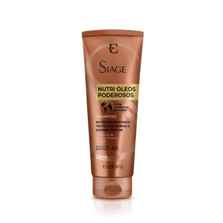 Shampoo Nutri Óleos Poderosos Siage Eudora - 250mL