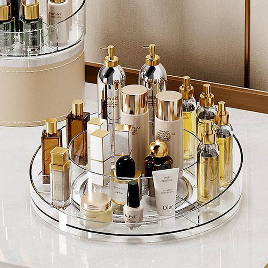 Organizador Giratório 360º Maquiagem Creme Perfume Acrílico | Shopee Brasil