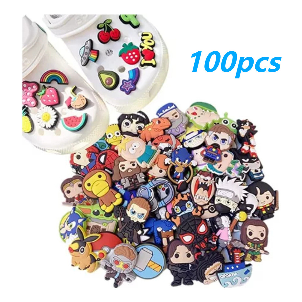 Kit 100 Pcs Pins Botons Aleatório Pronta Entrega | Shopee Brasil
