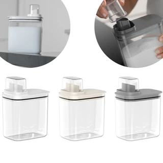 Porta Sabão Dispenser Hermético Lavanderia 1,5L Flow OU
