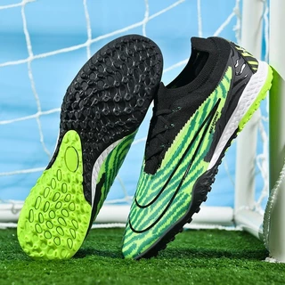 Nova Copa do Mundo Botas de Futebol do Mesmo Estilo, Unisex Low-Top TF Botas de Futebol de Cinco Pessoas Anti-Derrapante fgSoccer Straw Soccer Straw