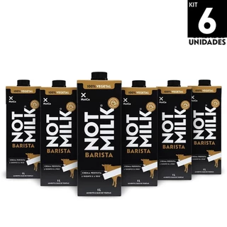 Kit 6x Bebida Vegetal NotCo NotMilk Barista 1L