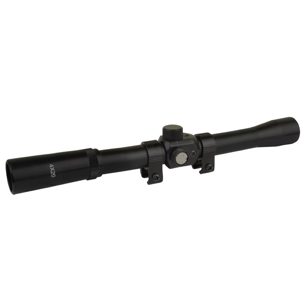 Luneta Rifle Scope 4x20 11mm | Shopee Brasil