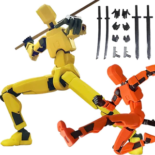Montagem Lucky 13 Ação Figura 3d Brinquedos Impressos Dummy Juntas Móveis Robô Brinquedo De Alívio De Estresse Para Crianças
